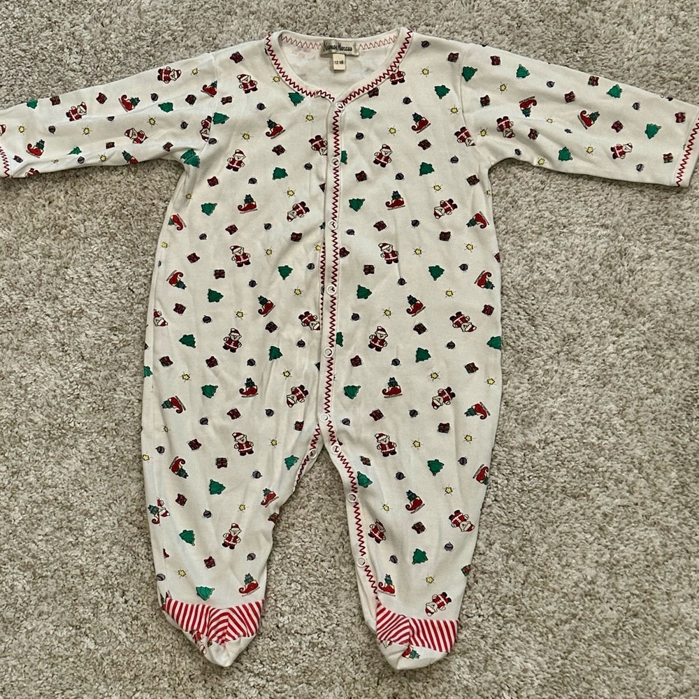 Neiman Marcus Christmas Baby Vintage One Piece 12-18M